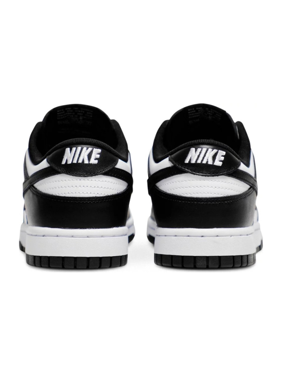Картинка Кроссовки волейбольные Nike Dunk Low Retro White Black Panda